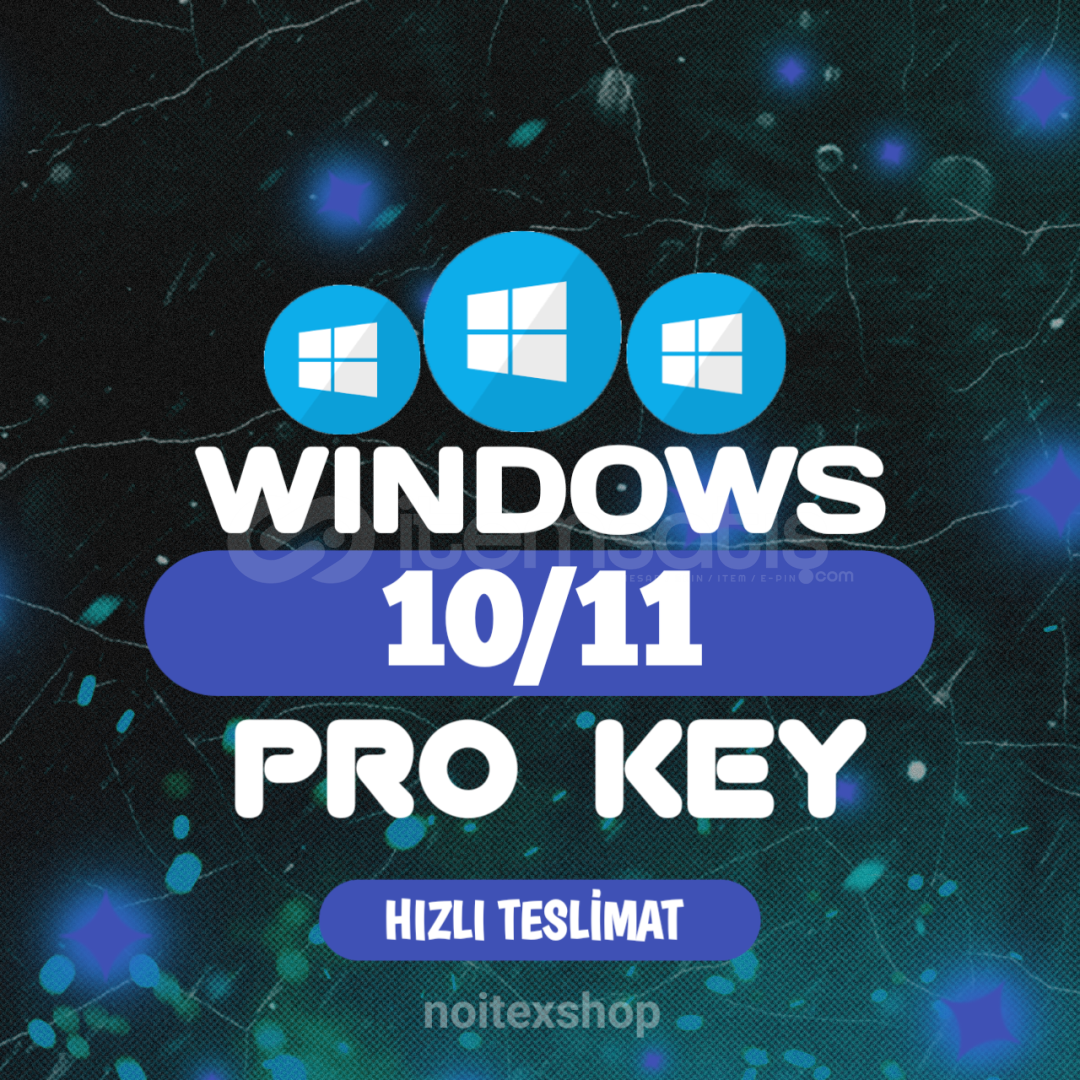 Windows 10/11 Pro Key - Garantili Windows 10/11 Pro Key - Garantili