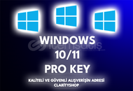 Windows 10/11 Pro Key! ✅Ömür Boyu Garantili!