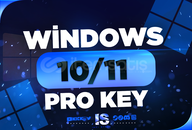 ⭐Windows 10-11 Pro Key + Sorunsuz✅⭐