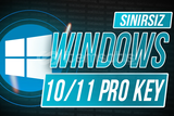 Windows 10/11 Pro Key Sınırsız & Garanti