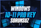 ⭐Windows 10/11 Pro Key Sınırsız+Garanti⭐