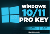 ⭐Windows 10/11 Pro Key Sınırsız+Garanti⭐