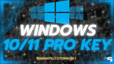 ⭐Windows 10/11 Pro Key Sınırsız + Garantii ⭐