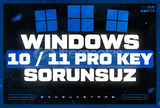 ⭐Windows 10/11 Pro Key Sınırsız + Garantii ⭐