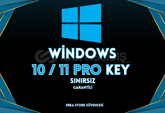 WİNDOWS 10/11 PRO KEY SINIRSIZ GARANTİLİ WİNDOWS 10/11 PRO KEY SINIRSIZ GARANTİLİ