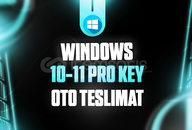⭐WİNDOWS 10-11 PRO KEY SINIRSIZ GARANTİLİ⭐