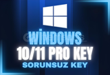 ⭐Windows 10/11 Pro Key⭐Sorunsuz⭐