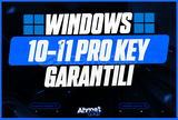 ⭐Windows 10/11 Pro Key Sorunsuz⭐