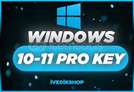 ⭐Windows 10-11 Pro Key + Sorunsuz✅⭐