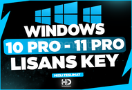 ⭐️WİNDOWS 10/11 PRO KEY + ✅ SORUNSUZ⭐️