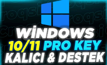 ⭐️Windows 10/11 Pro Key ✅Sorunsuz + Garantili!