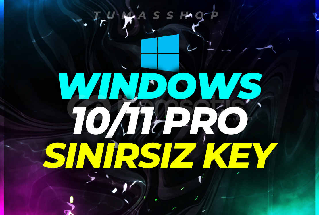 Windows 10/11 Pro Lisans Key + Garanti Windows 10/11 Pro Lisans Key + Garanti