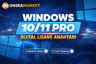 Windows 10/11 Pro Lisans Key + Garanti Windows 10/11 Pro Lisans Key + Garanti