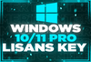 ⭐WİNDOWS 10/11 PRO LİSANS KEY [OTO TESLİM]⭐