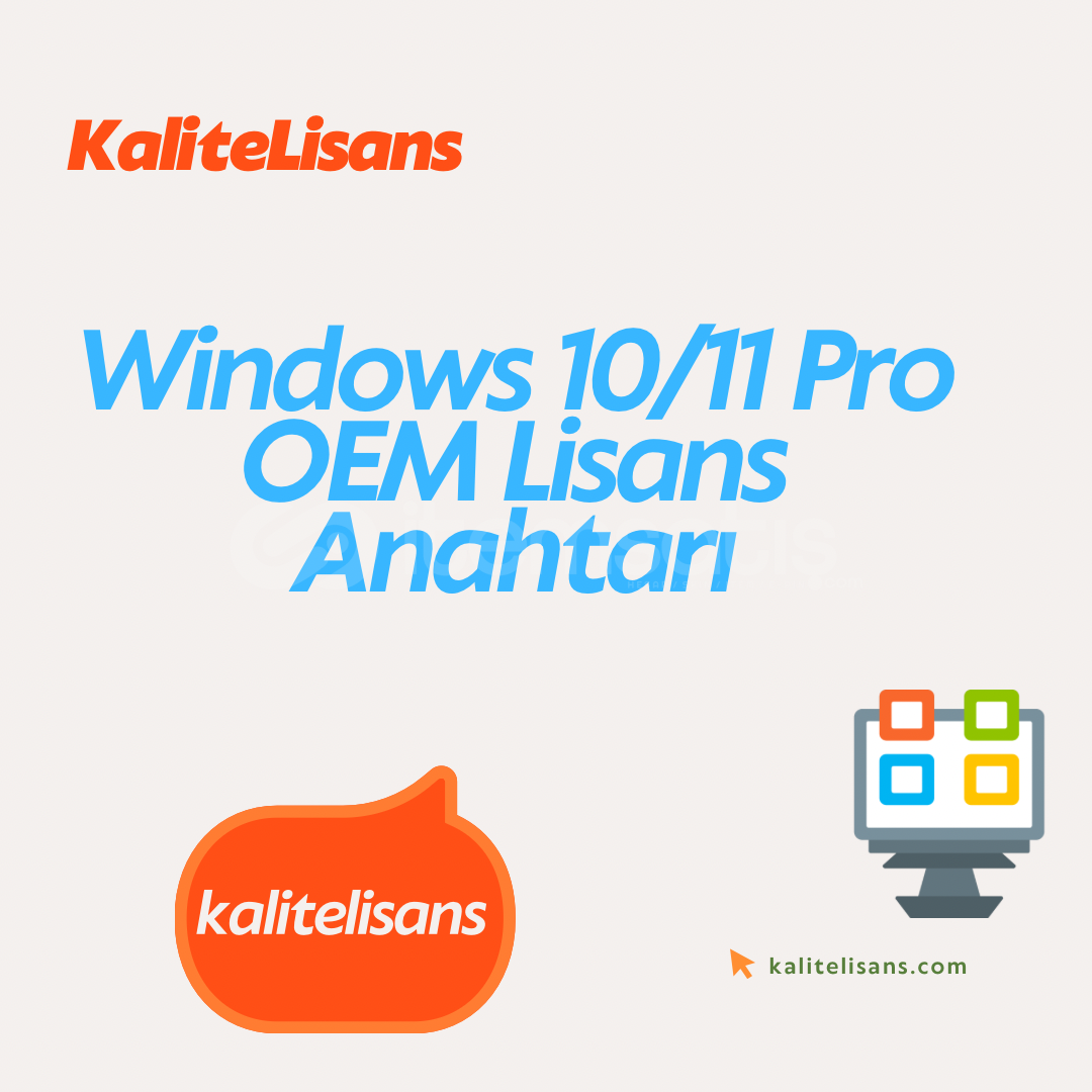 Windows 10/11 Pro OEM Key Online Aktivasyon Windows 10/11 Pro OEM Key Online Aktivasyon