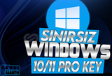 WİNDOWS 10-11 PRO SINIRSIZ KEY (ORJİNAL)