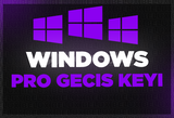 Windows 10/11 Pro'ya Geçiş Keyi