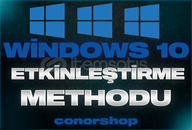 Windows 10 Etkinleştirme Methodu 