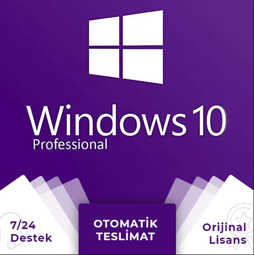 Windows 10 Pro Bireysel Dijital Lisans SINIRSIZ