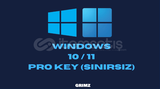 Windows 10/11 Pro Dijital Lisans Anında Teslim