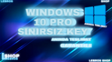 ⭐ Windows 10 Pro Key [Anında Teslimat] 