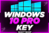 ⭐Windows 10 Pro Key | Sınırsız+Anlık✅