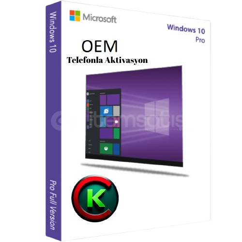 Windows 10 Pro OEM (Telefonla Aktivasyon) Windows 10 Pro OEM (Telefonla Aktivasyon)