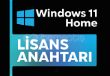Windows 11 Home Ürün Anahtarı Anında Teslimat