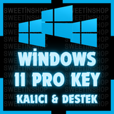 ⭐ Windows 11 Pro Key | Sınırsız ⭐