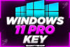 ⭐Windows 11 Pro Key | Sınırsız+Anlık✅