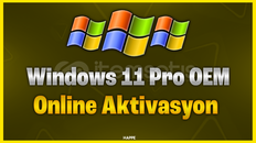 Windows 11 pro oem lisans anahtarı