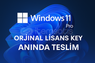 Windows 11 Pro – Orijinal Lisans Key 