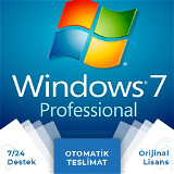 Windows 7 Pro Dijital Lisans Key Anında Teslim