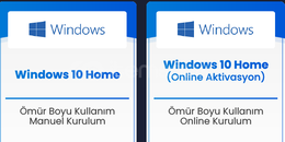 WinDs 10 Home Hızlı Güvenilir / OEM