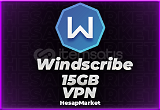 Windscribe Hesap (15 GB)
