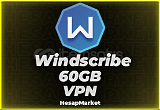 Windscribe Hesap (60 GB)
