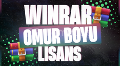 ⭐Winrar Ömür Boyu+ Garantili⭐