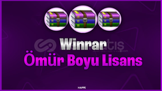 WİNRAR ÖMÜR BOYU LİSANS