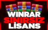 Winrar ÖMÜR BOYU Lisans Anahtarı