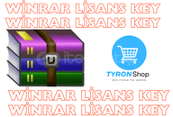 WİNRAR ÖMÜR BOYU LİSANS ANAHTARI 