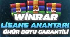Winrar Ömür Boyu Lisans Anahtarı