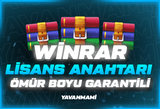 Winrar Ömür Boyu Lisans Anahtarı