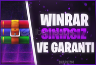 ⭐WINRAR SINIRSIZ GARANTI + DESTEK⭐ 