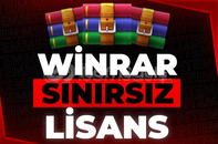 WinRAR SINIRSIZ LİSANS %100 ÇALIŞIR