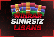 WİNRAR SINIRSIZ LİSANS ANAHTARI