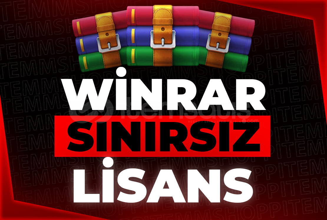 ⭐WİNRAR SINIRSIZ LİSANS!! / KALİTELİ⭐ ⭐WİNRAR SINIRSIZ LİSANS!! / KALİTELİ⭐