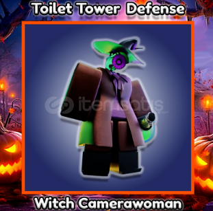 Witch Camerawoman - Toilet Tower Defense Witch Camerawoman - Toilet Tower Defense