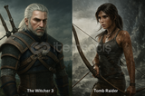 Witcher 3 Wild HUNT + TOMB RAİDER