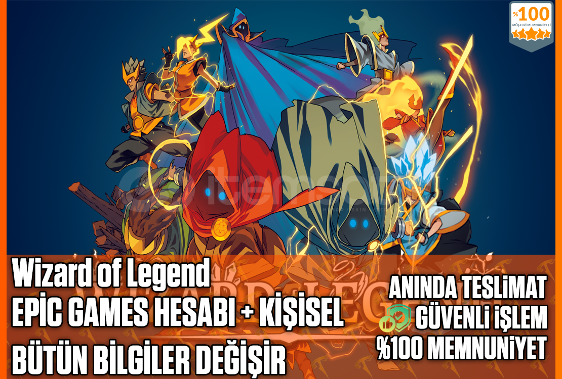 ⭐️Wizard of Legend Epic Hesabı❤️Mail Değişen❤️ ⭐️Wizard of Legend Epic Hesabı❤️Mail Değişen❤️