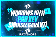 ⭐WlNDOWS 10 PRO/11 PRO KEY SINIRSIZ+GARANTİLİ⭐